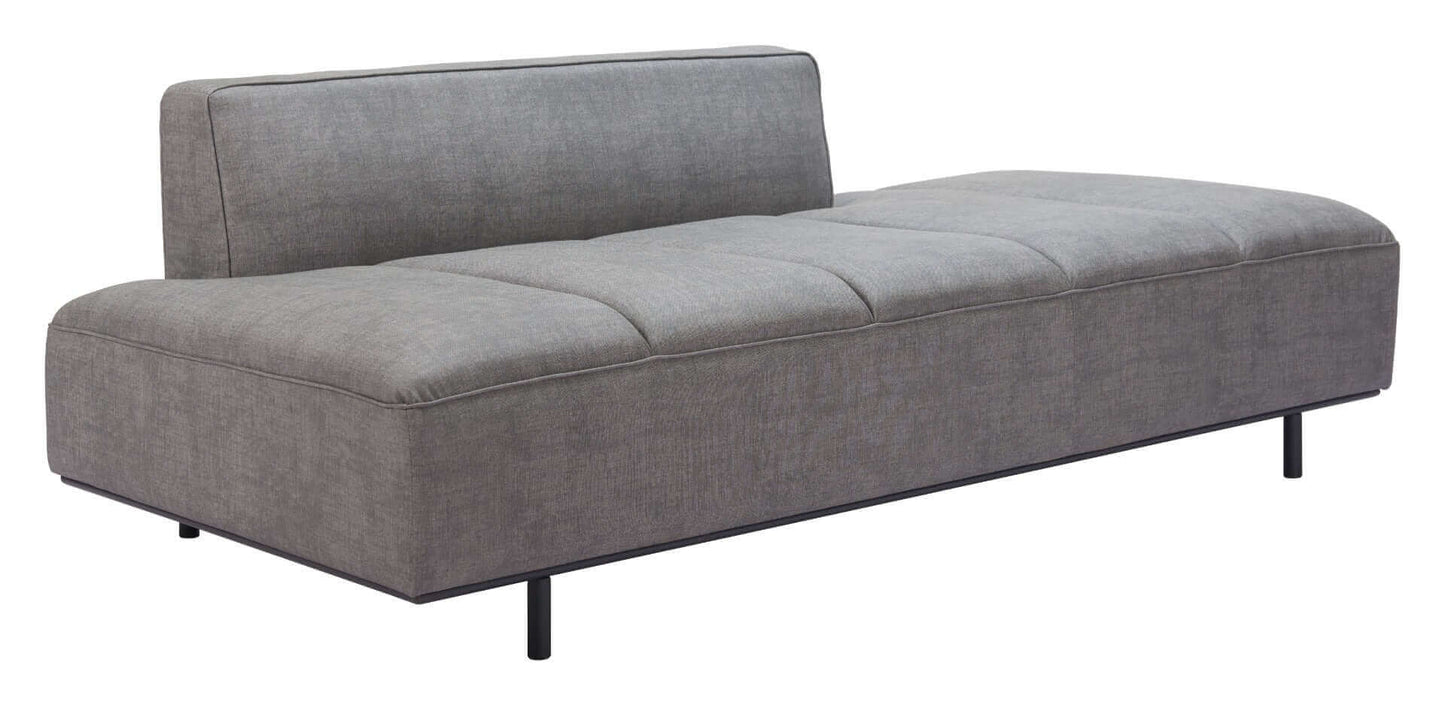 Confection Faux Leather Sofa Couch Day Bed 79" - Revel Sofa
