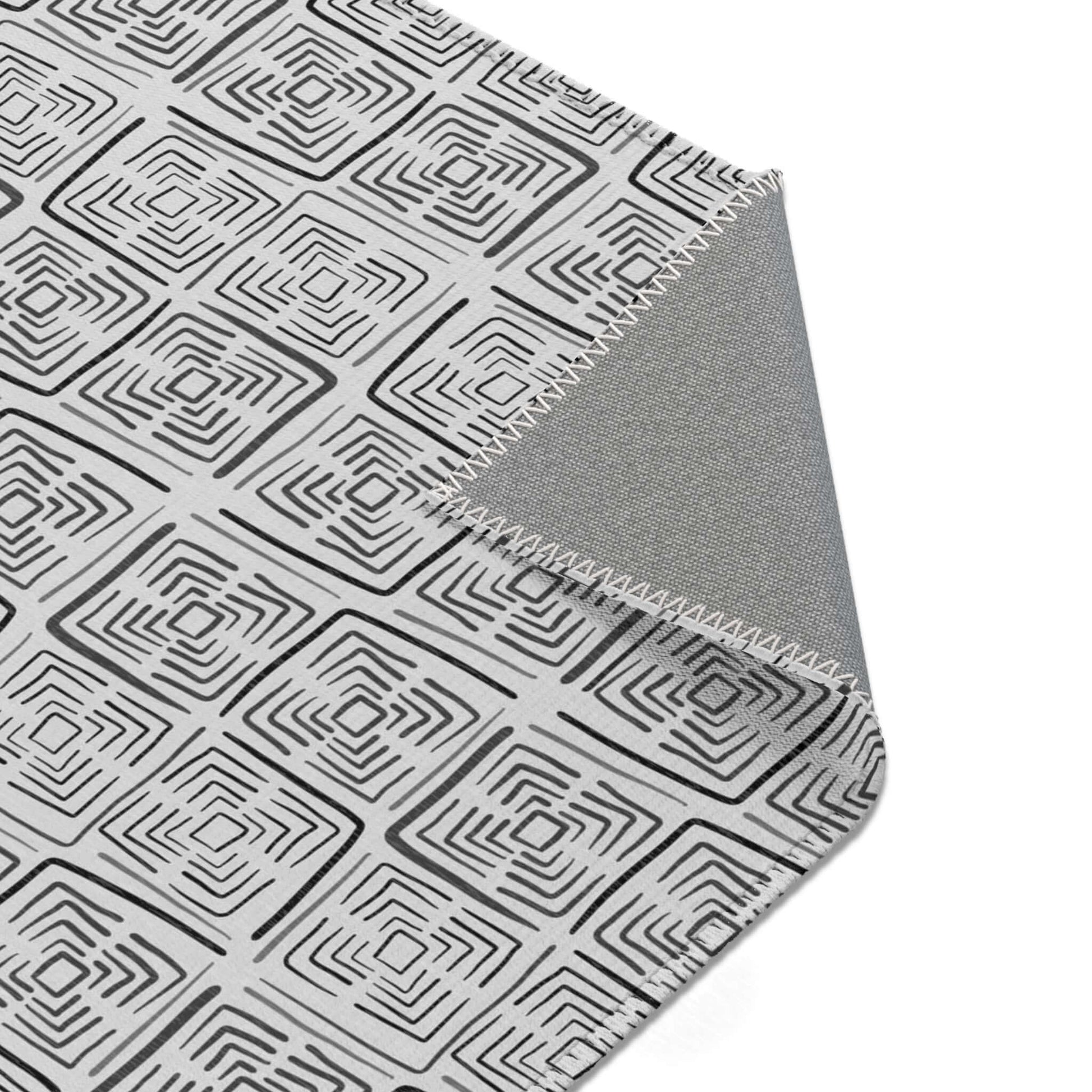 Rectangular Designer Area Accent Rug - Revel Sofa