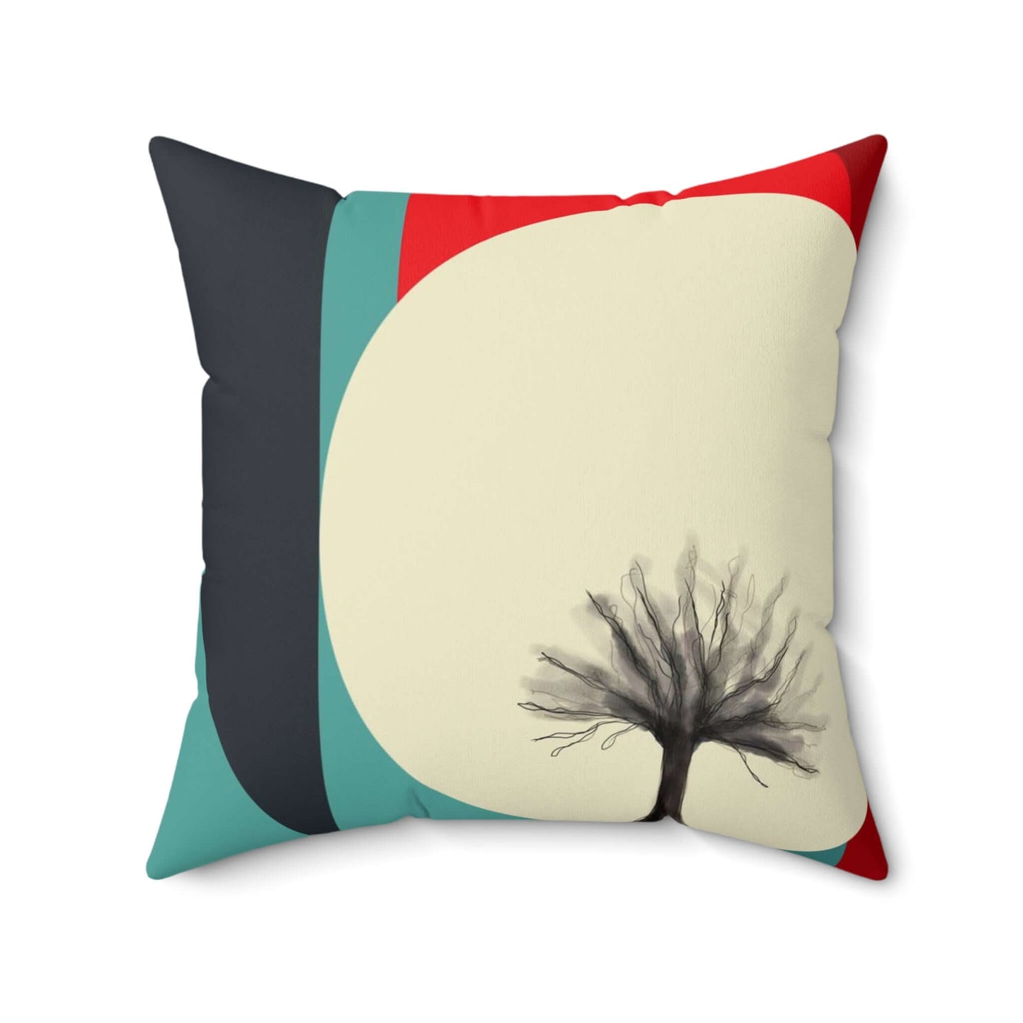 Spun Polyester Square Designer Accent Pillow - Revel Sofa