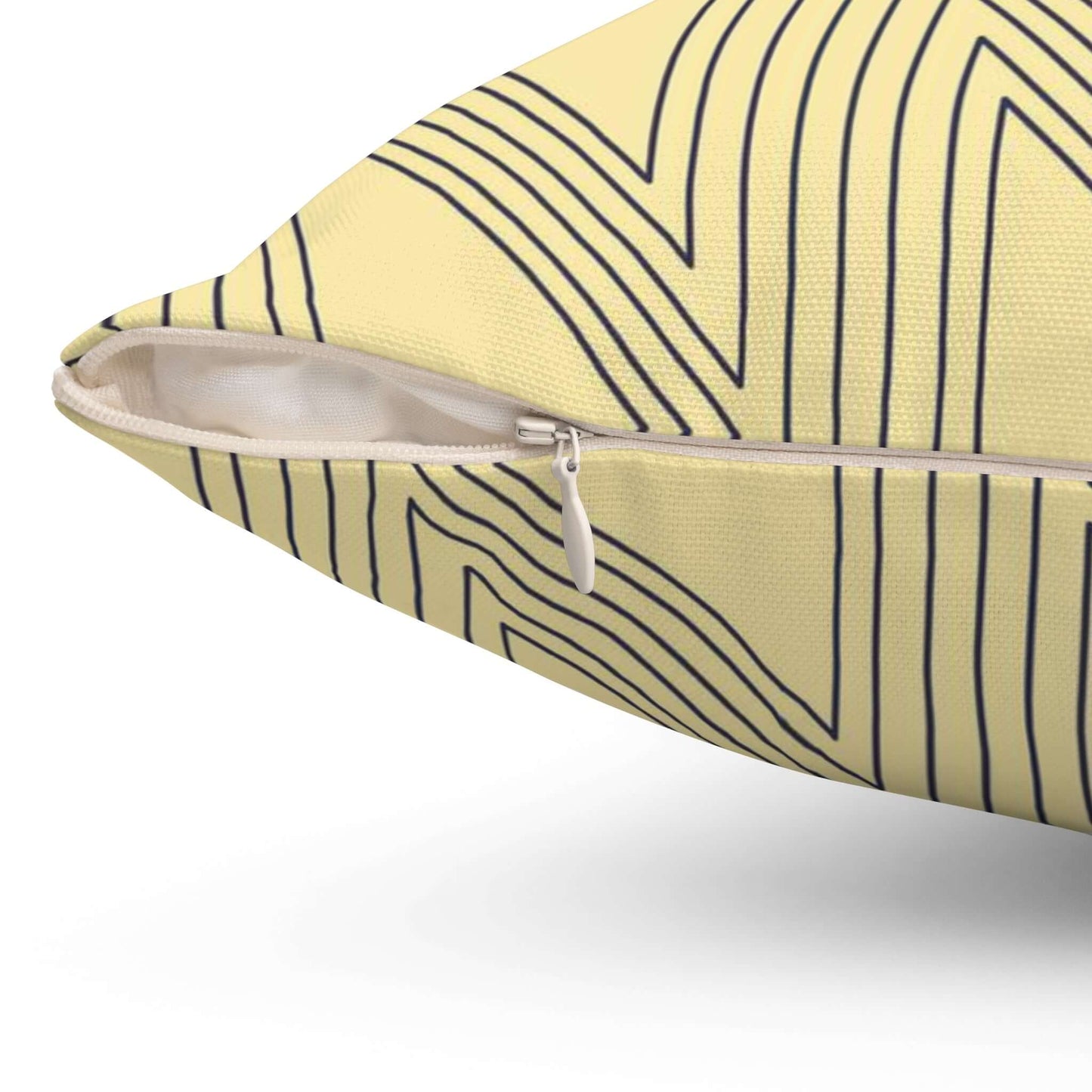 Spun Polyester Square Designer Accent Pillow - Revel Sofa