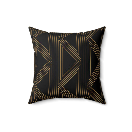 Spun Polyester Designer Square Accent Pillow - Revel Sofa