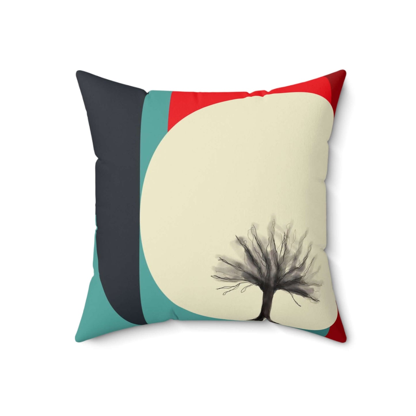 Spun Polyester Square Designer Accent Pillow - Revel Sofa
