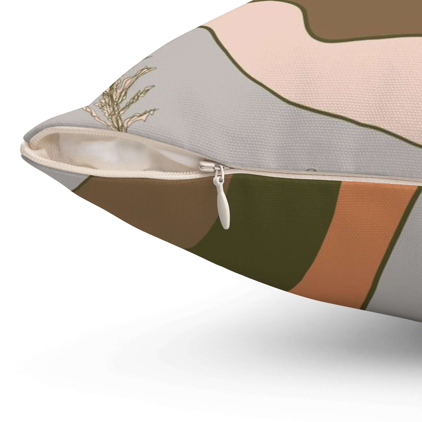 Spun Polyester Square Designer Accent Pillow - Revel Sofa