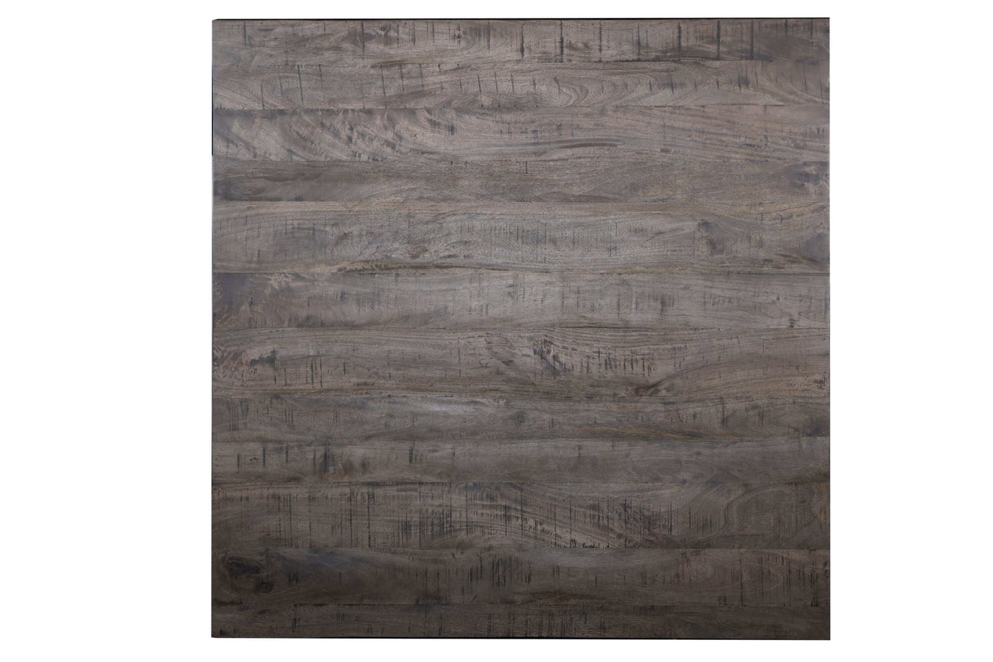 Charcoal Finish Solid Wood Low Profile Square Coffee Table 47" - Revel Sofa