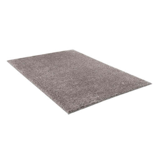 Rectangular Polyester Area Shag Rug (2 Color 3 Size Options)