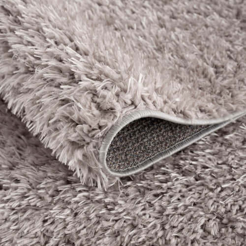 Rectangular Polyester Area Shag Rug (2 Color 3 Size Options)