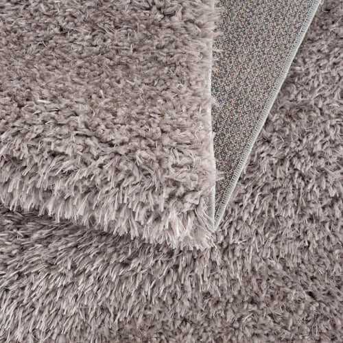 Rectangular Polyester Area Shag Rug (2 Color 3 Size Options)