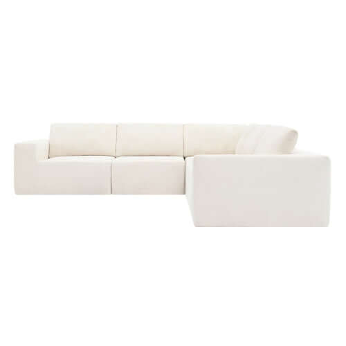 Modern Modular Low Profile Corner Sofa Sectional 116'
