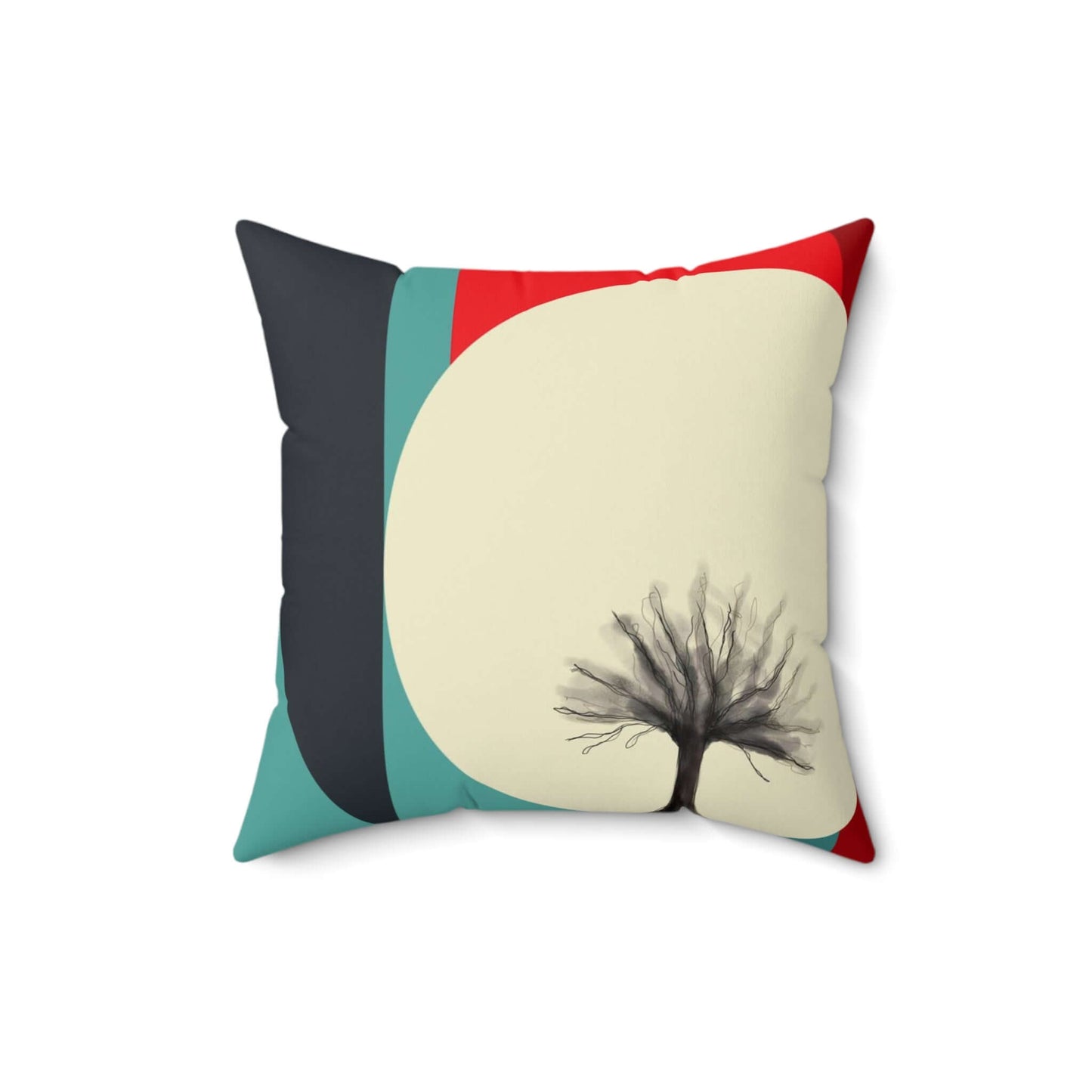 Spun Polyester Square Designer Accent Pillow - Revel Sofa