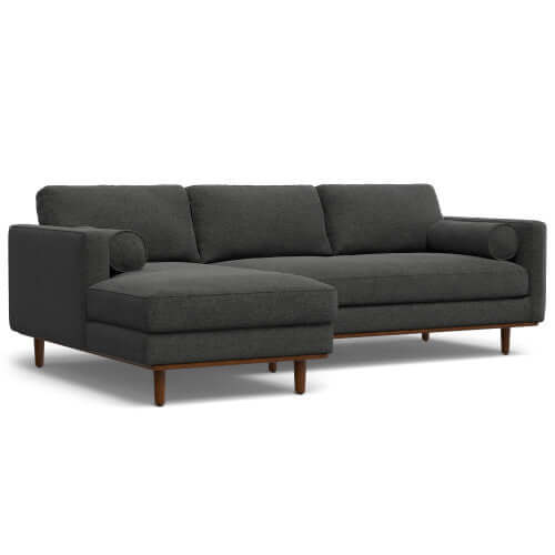Morrison MCM Sectional Chaise Sofa 102' (2 Colors)