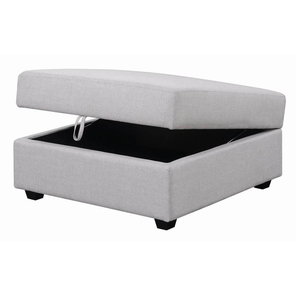 Cambria Modern Modular Fabric Sectional Sofa in Gray (Various Sizes)