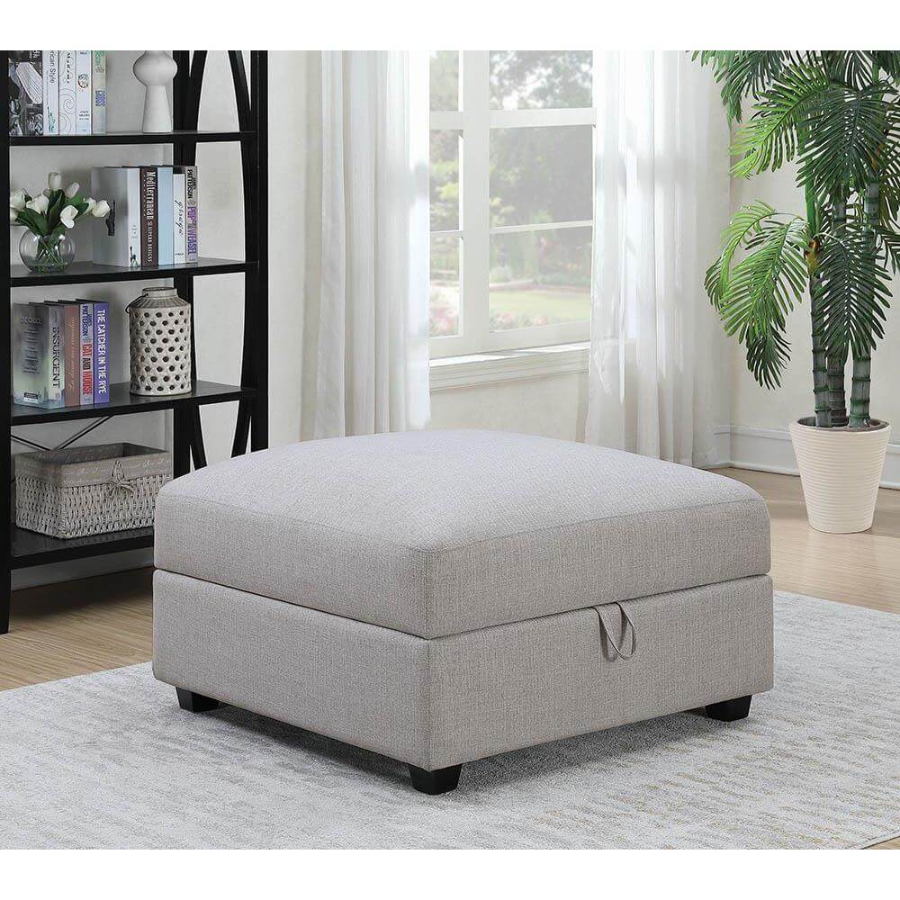 Cambria Modern Modular Fabric Sectional Sofa in Gray (Various Sizes)