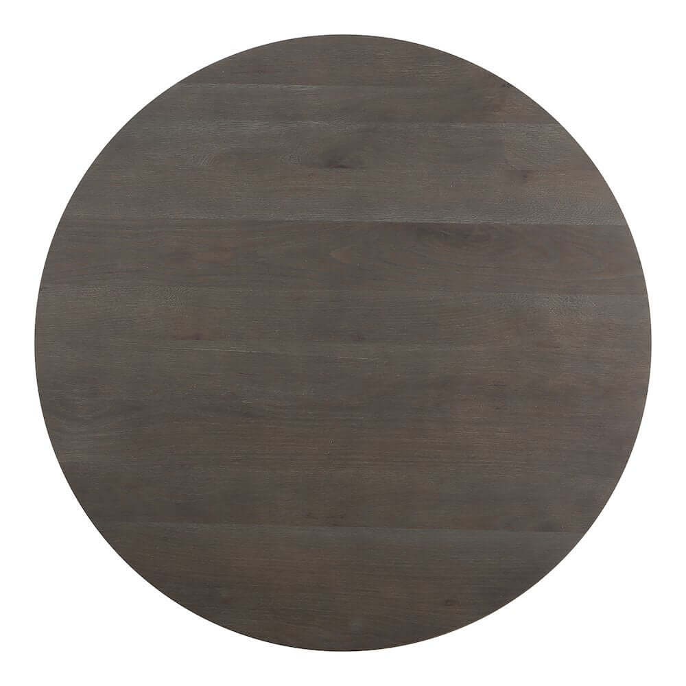 Folke Modern Solid Oak Round Coffee Table 38" (2 Colors)