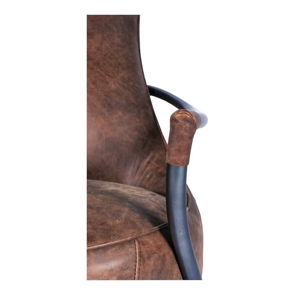 Carlisle Genuine Leather Club Chair