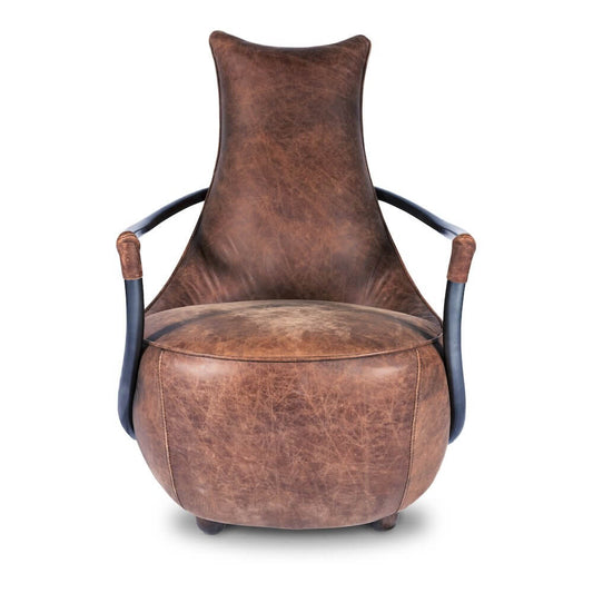 Carlisle Genuine Leather Club Chair