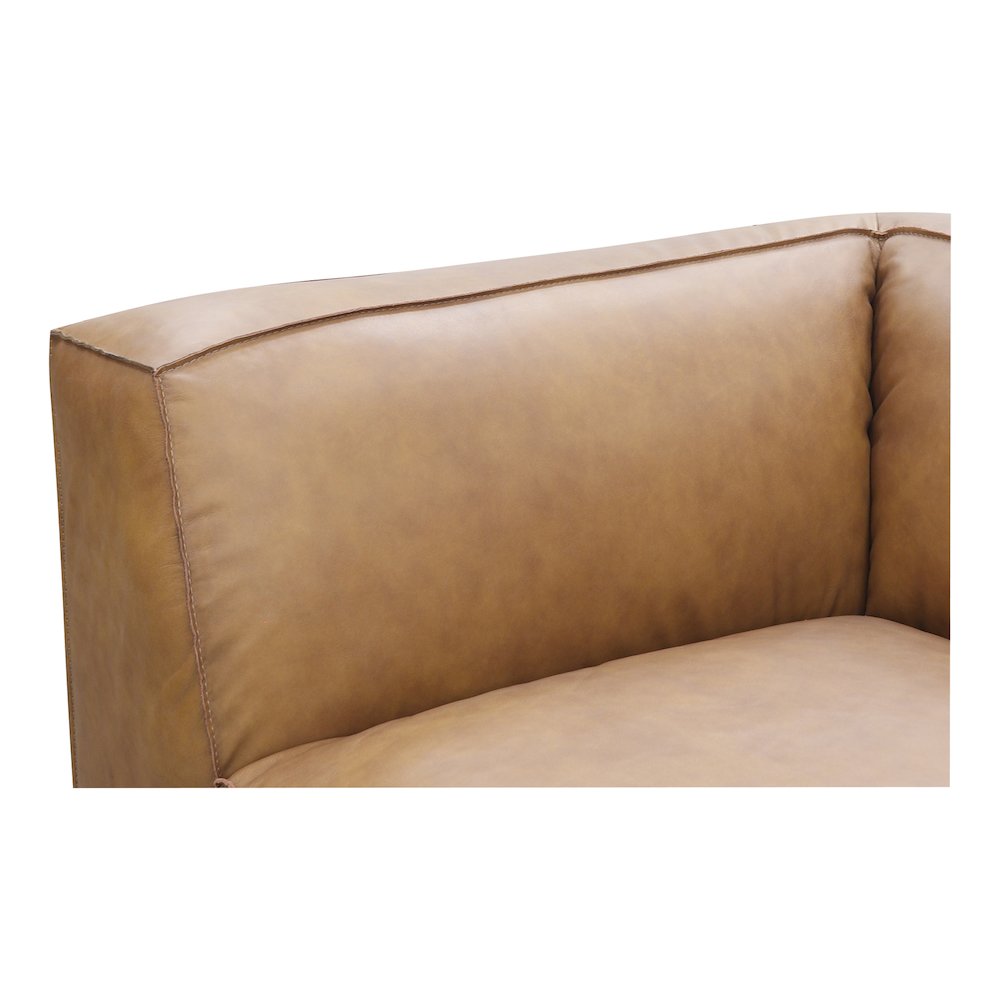 Form Black Genuine Leather Modular Sectional Sofa (2 Colors & Sizes)