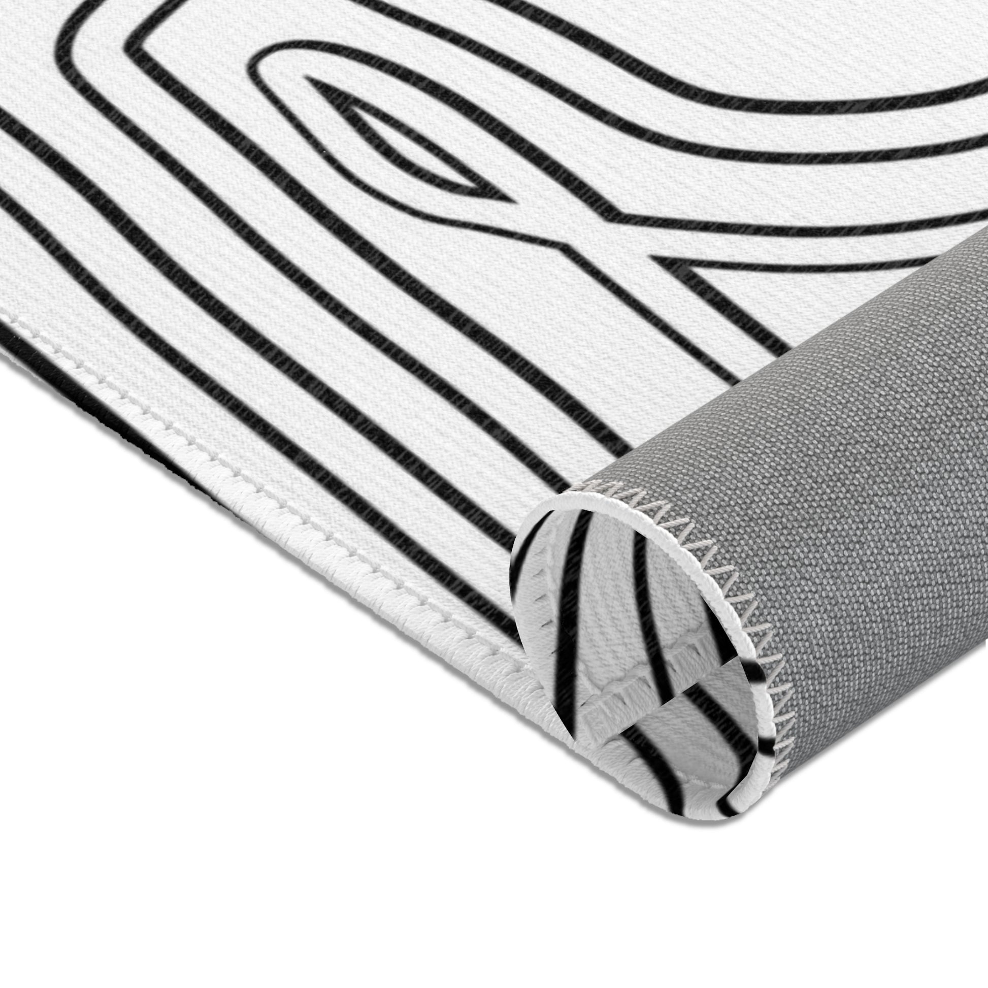 Rectangular Area Designer Rug - Revel Sofa