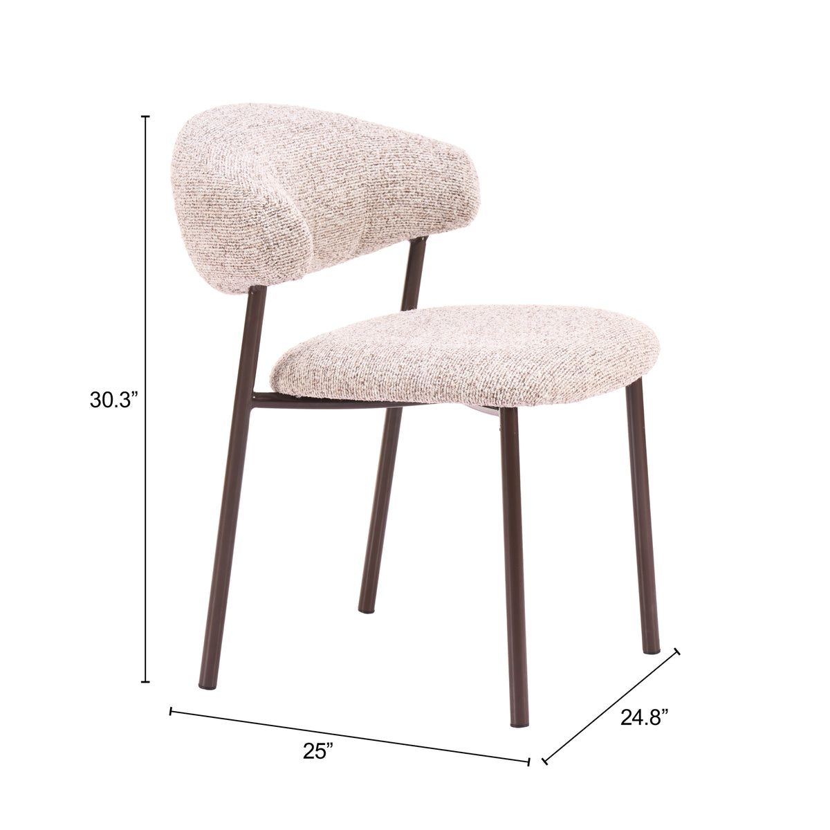 Seville Dining Chair (Set of 2) in Cloud Beige