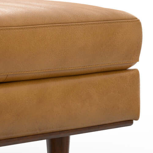 Morrison MCM Leather Sofa 89' (2 Colors)