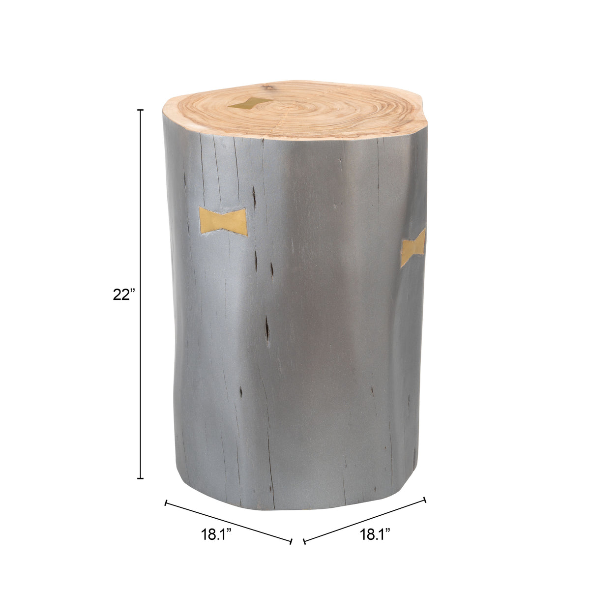 Sugra Gray End Table