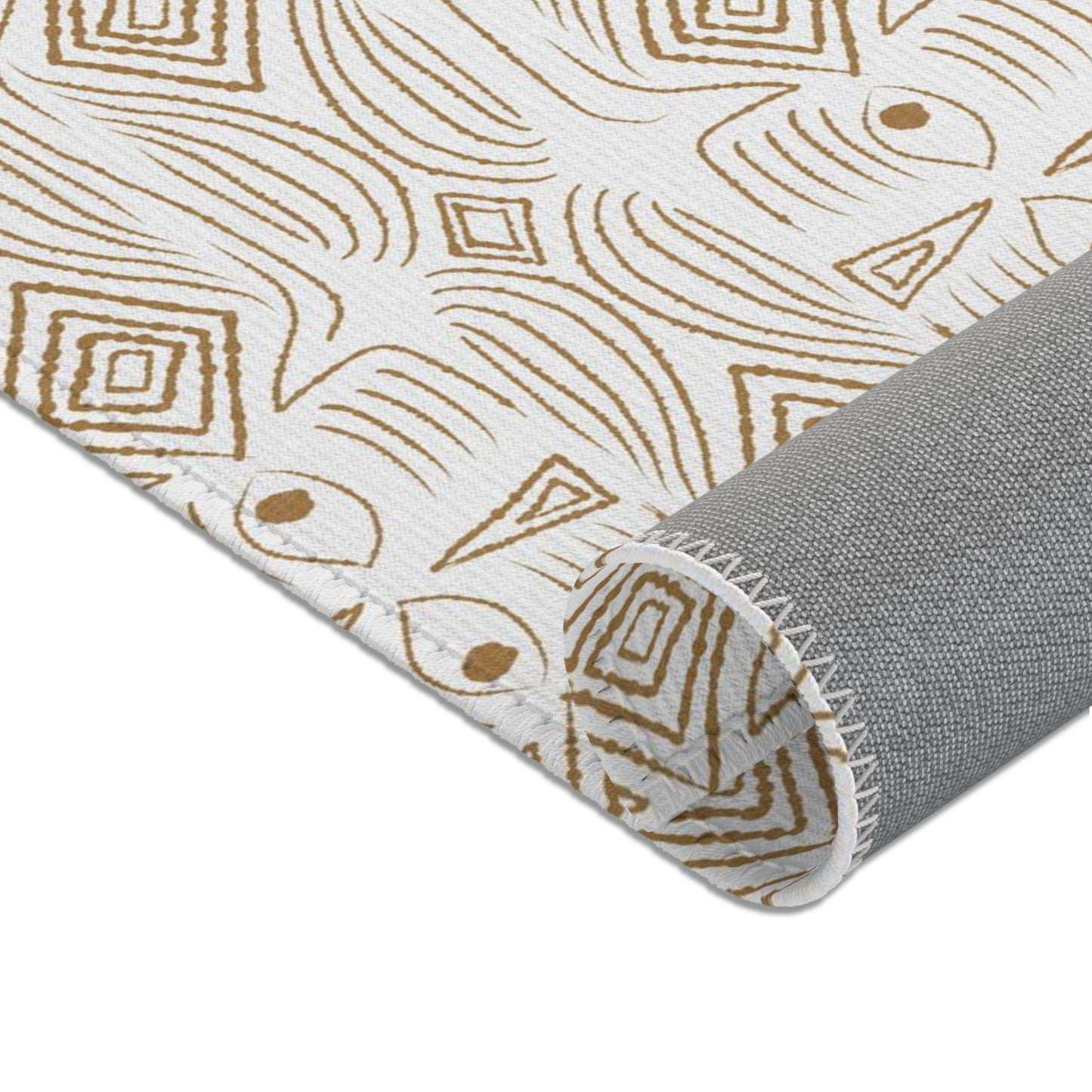 Rectangular Area Designer Rug (Tribal) - Revel Sofa