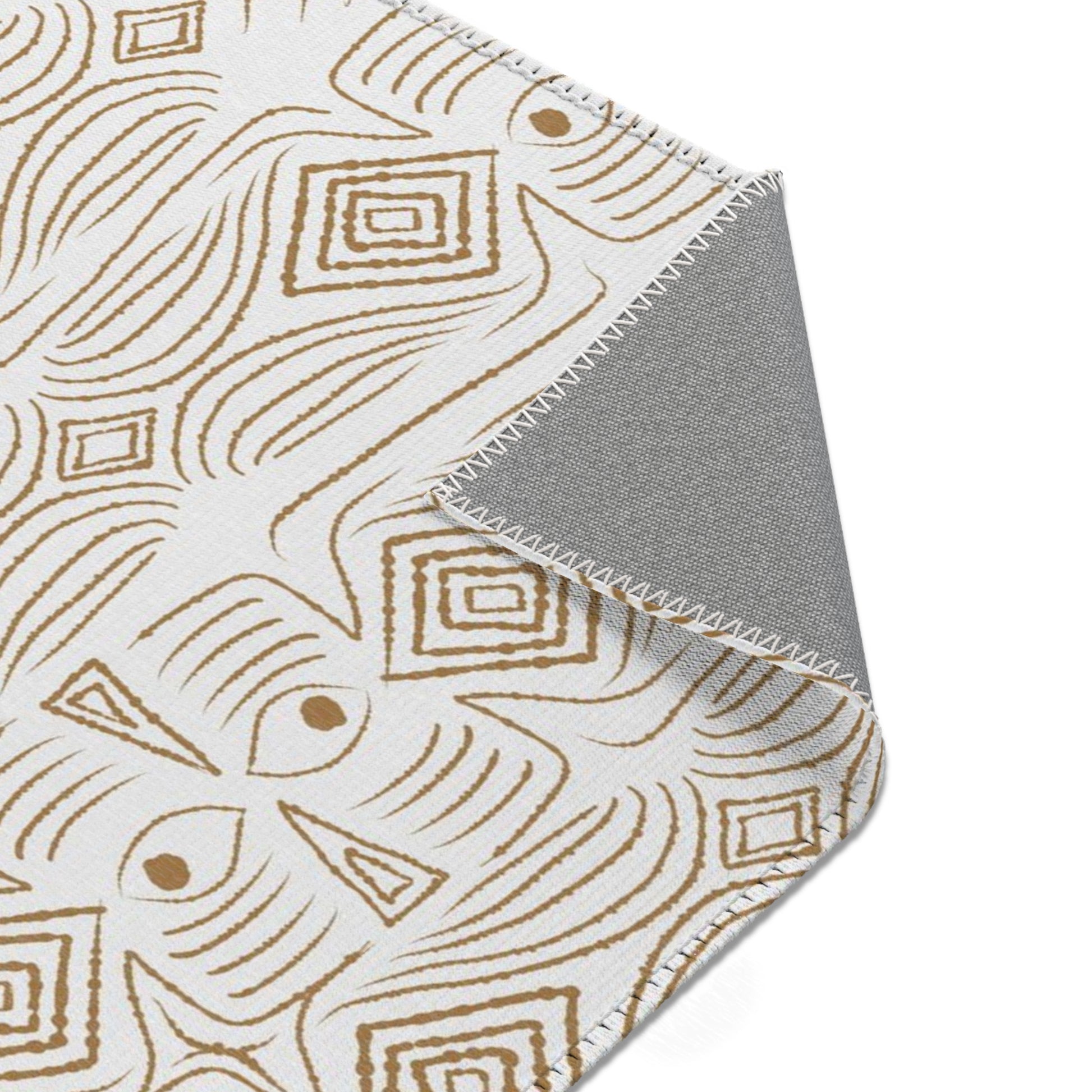 Rectangular Area Designer Rug (Tribal) - Revel Sofa