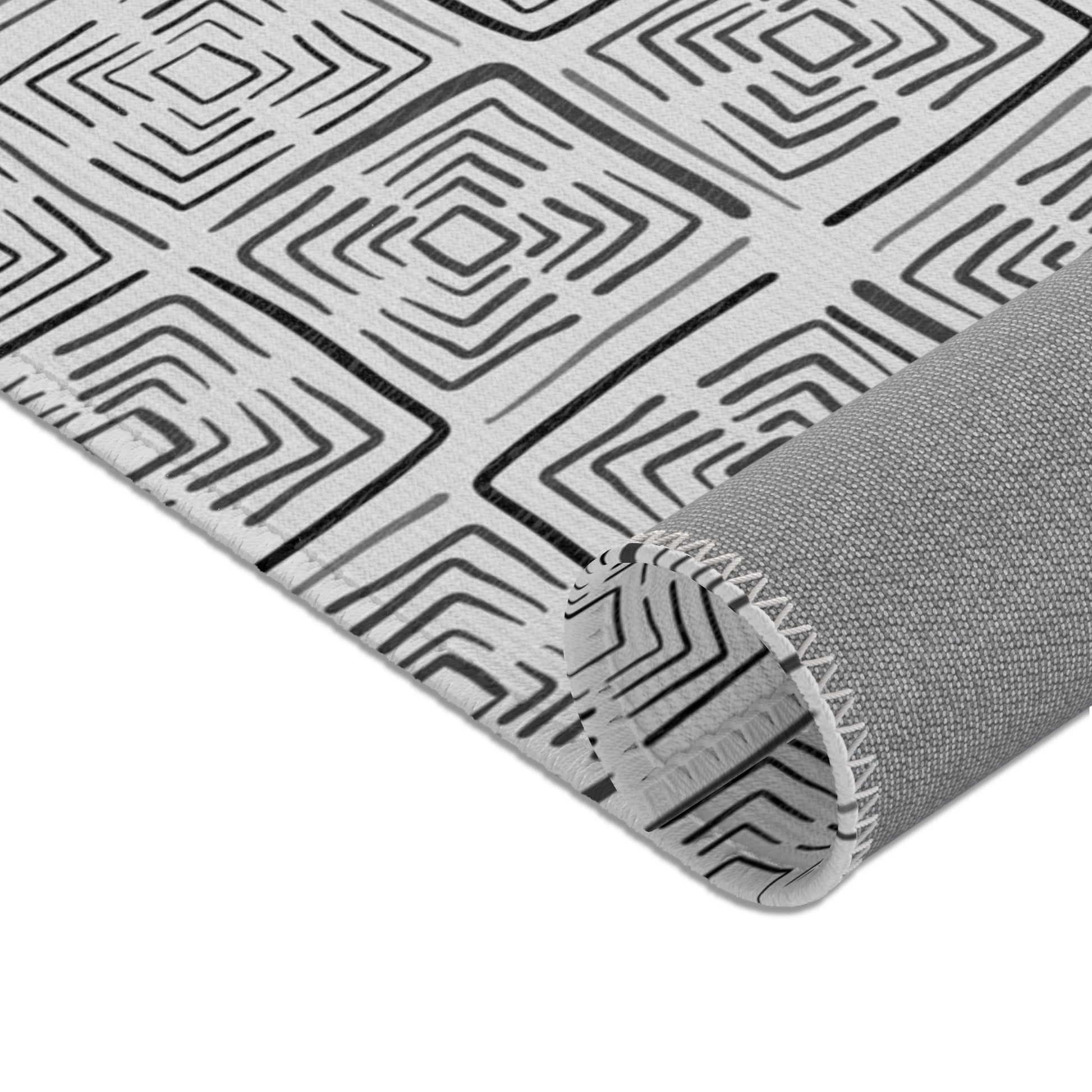 Rectangular Designer Area Accent Rug - Revel Sofa