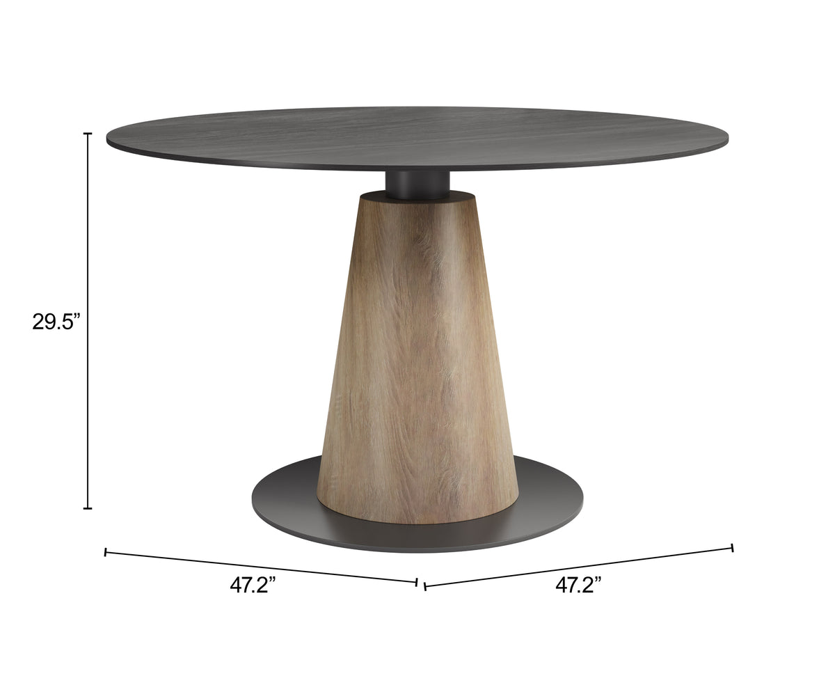 Reno Black Dining Table
