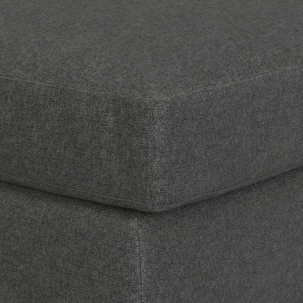 Charlie Modern Deep Seat Sectional Chaise Sofa 122"