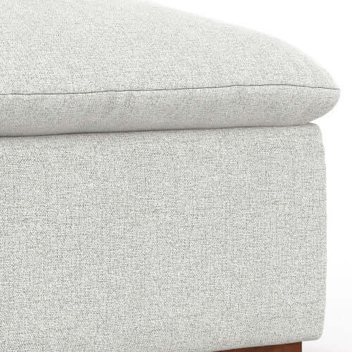 Jasmine Modern Grey Low Profile Cloud Modular Sofa 88'