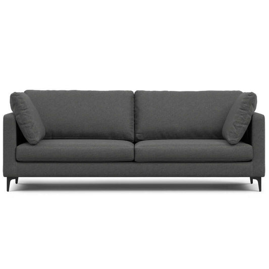 Ava MCM Performance Fabric Sofa 90"L (2 Colors)