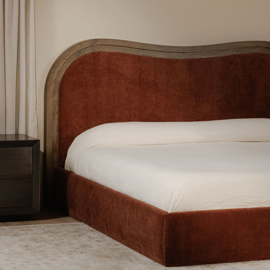 Camilla Bed – 73"–86" Upholstered Bed (3 Colors) (7)