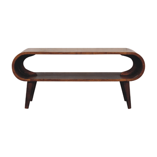 Amaya Solid Wood Nordic Style Coffee Table 35" - Revel Sofa