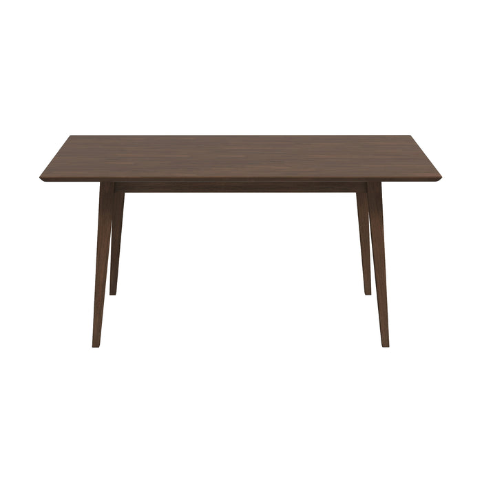 Levi MCM Walnut Wood Rectangular Dining Table (3 Sizes - 2 Colors)