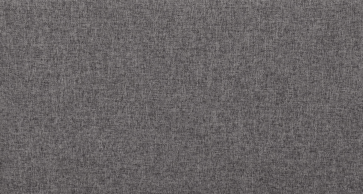 Beckett MCM Gray Fabric L Shaped Sectional Sofa w/ Right Facing Chaise 98" - Revel Sofa