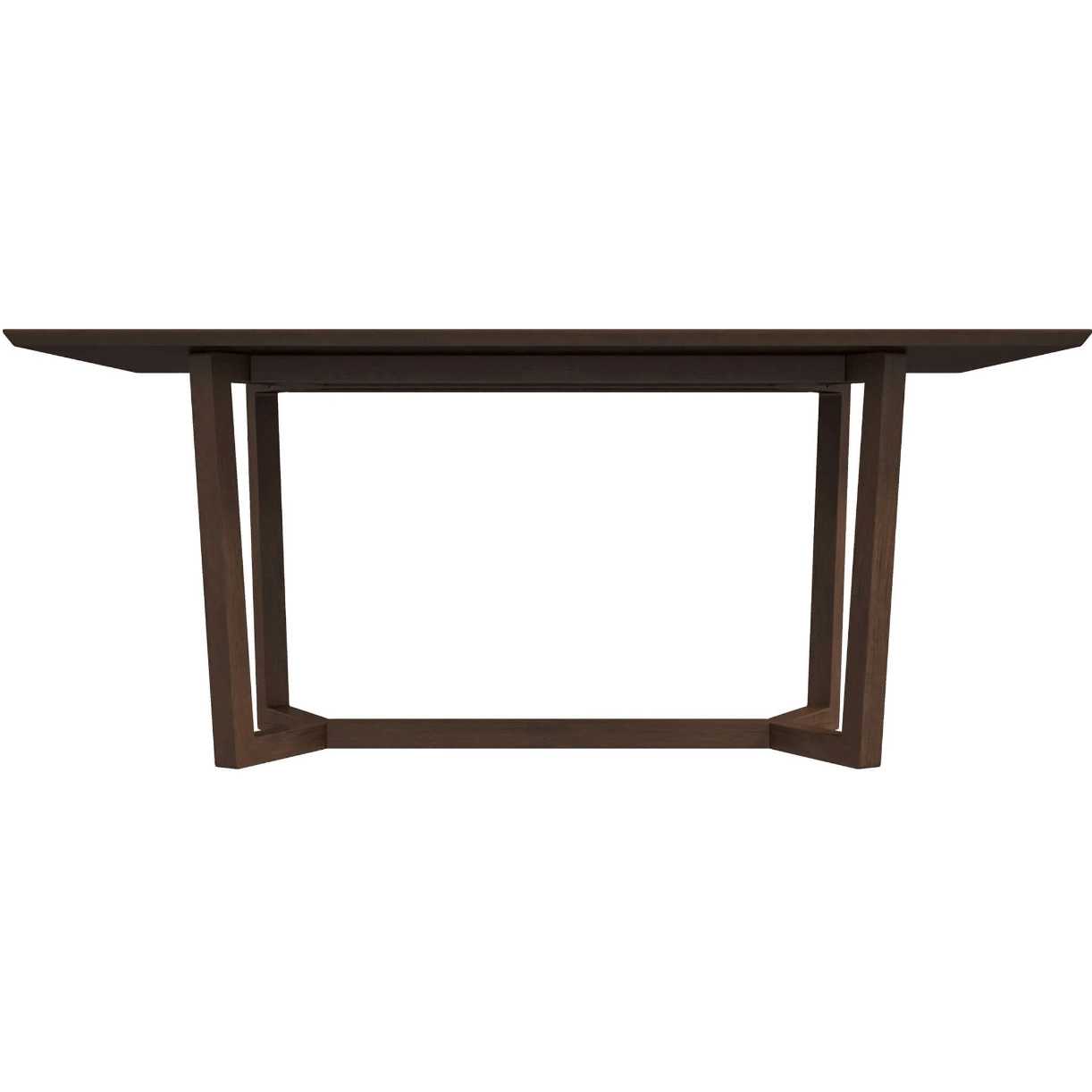 Marina MCM Style Solid Wood Rectangular Dining Table - Revel Sofa