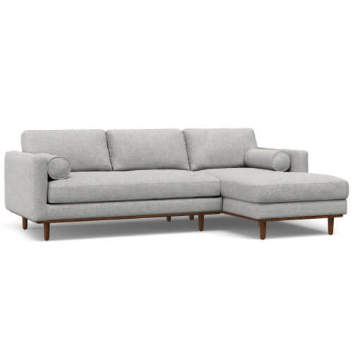 Morrison MCM Sectional Chaise Sofa 102' (2 Colors)