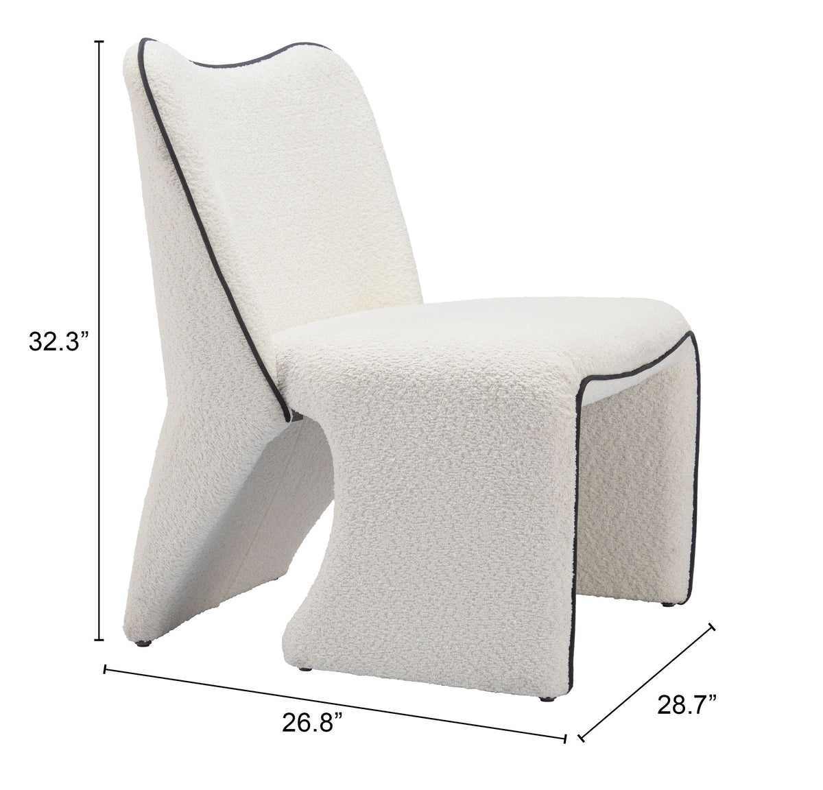 Novo Ivory Accent Chair