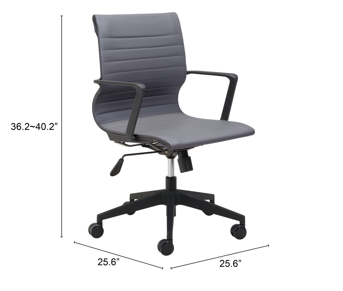 Stacy Dark Gray Office Chair
