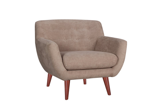 Brenna Tan Upholstered Chair – 35" Chair – view 2
