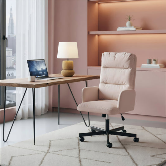 Sable Office Chair in Ivory
