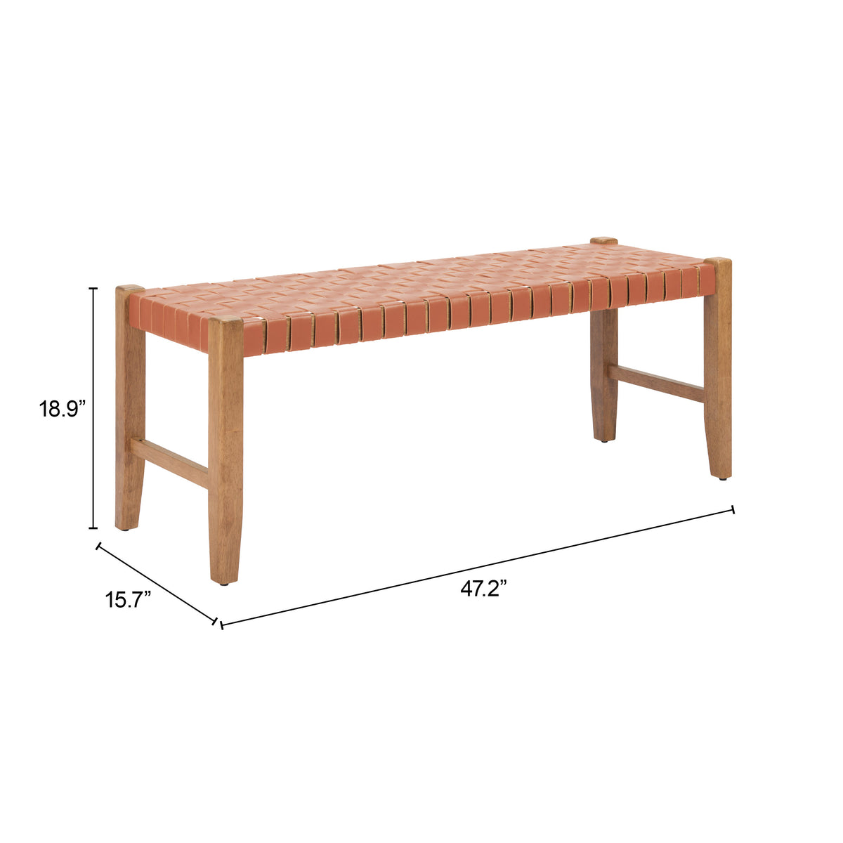 Bandani Bench in Tan