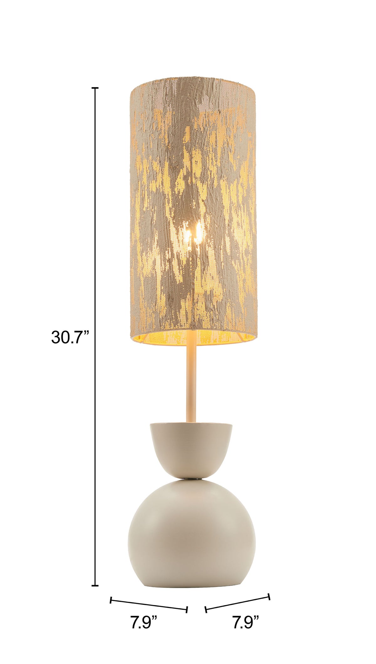 Gochi White Table Lamp