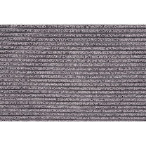 Cadenza Contemporary Gray Corduroy Sofa