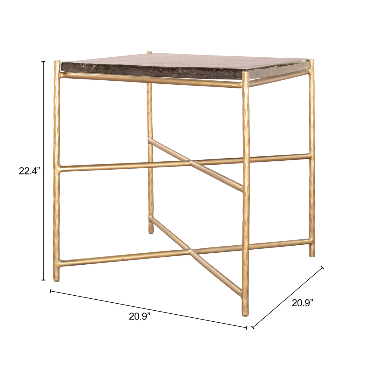 Kove Gold Side Table