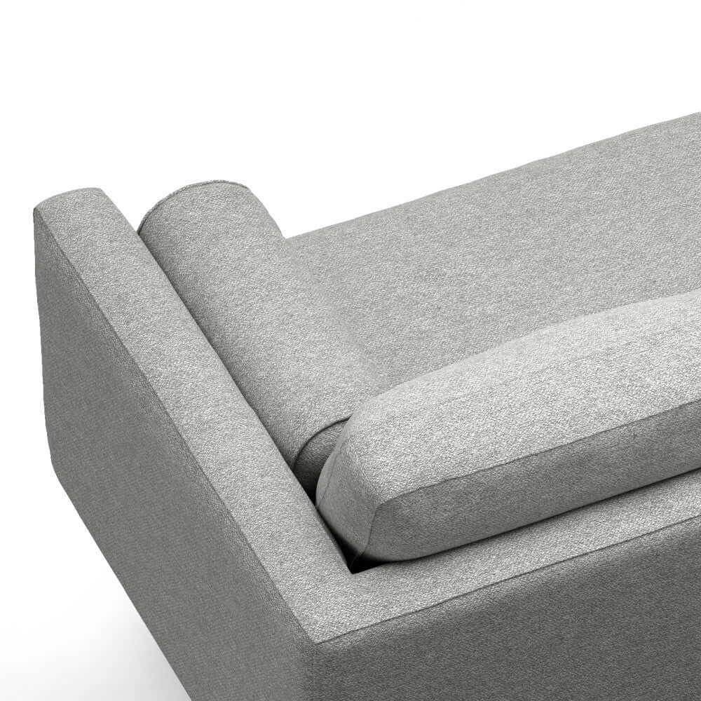 Morrison MCM Sectional Chaise Sofa 102' (2 Colors)