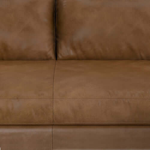 Morrison MCM Leather Sofa 89' (2 Colors)
