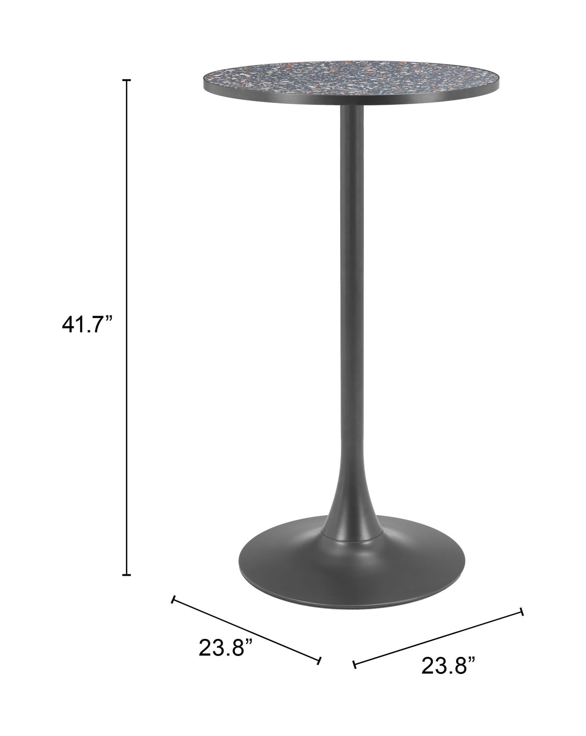 Bite Bar Table in Black