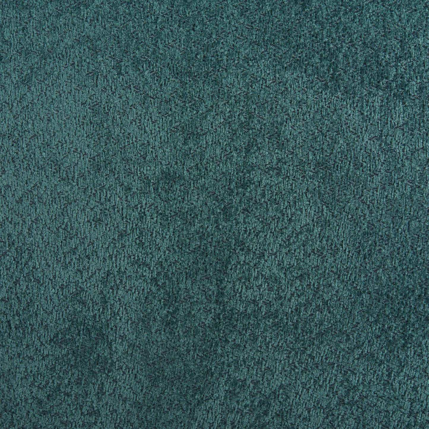 close-up of teal shearling-style fabric for the Jamela curved sofa upholstery