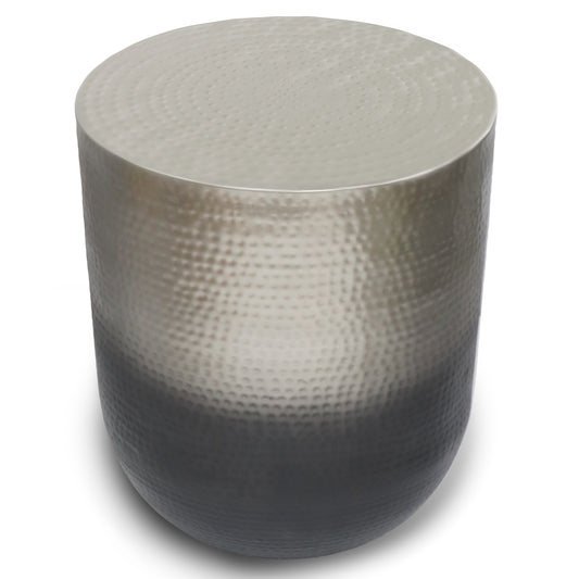 Nova Gray Metal End Table – 18.9" Round End Table – view 2